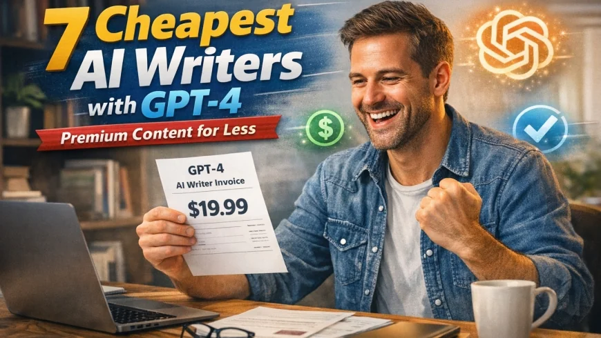 7 Cheapest AI Writers with GPT-4: Premium Content for Less