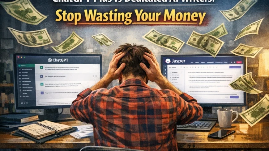 ChatGPT Plus vs Dedicated AI Writers: Stop Wasting Your Money
