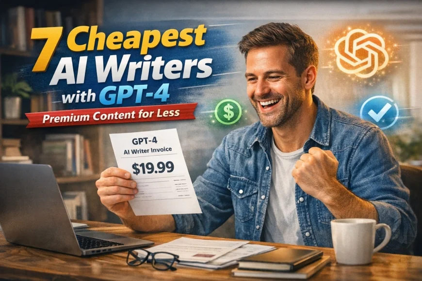 7 Cheapest AI Writers with GPT-4: Premium Content for Less