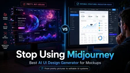 Stop Using Midjourney: Best AI UI Design Generator for Mockups