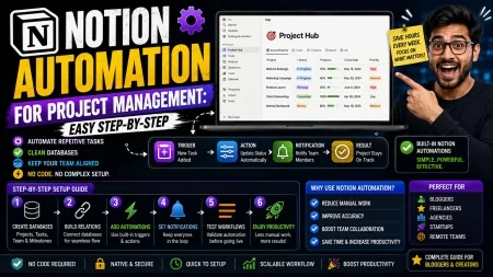Notion Automation for Project Management: Easy Step-by-Step