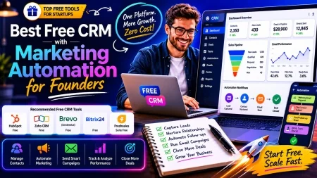 Best Free CRM with Marketing Automation for Founders
