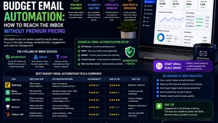 Cheap Email Automation Tools That Avoid the Spam Folder