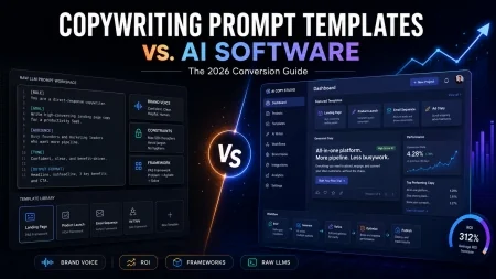 Copywriting Prompt Templates vs. AI Software: The 2026 Conversion Guide