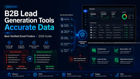 B2B Lead Generation Tools Accurate Data: 2026's Best Verified Email Finders