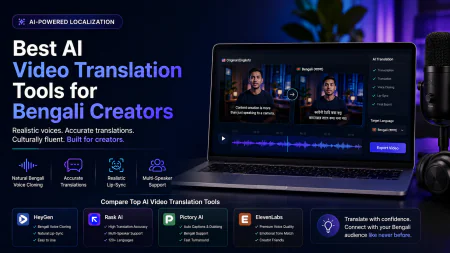 Best AI Video Translation Tools for Bengali Creators