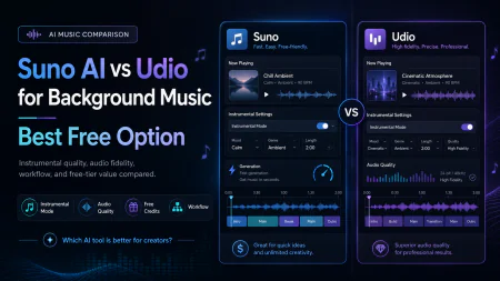 Suno AI vs Udio for Background Music: Best Free Option