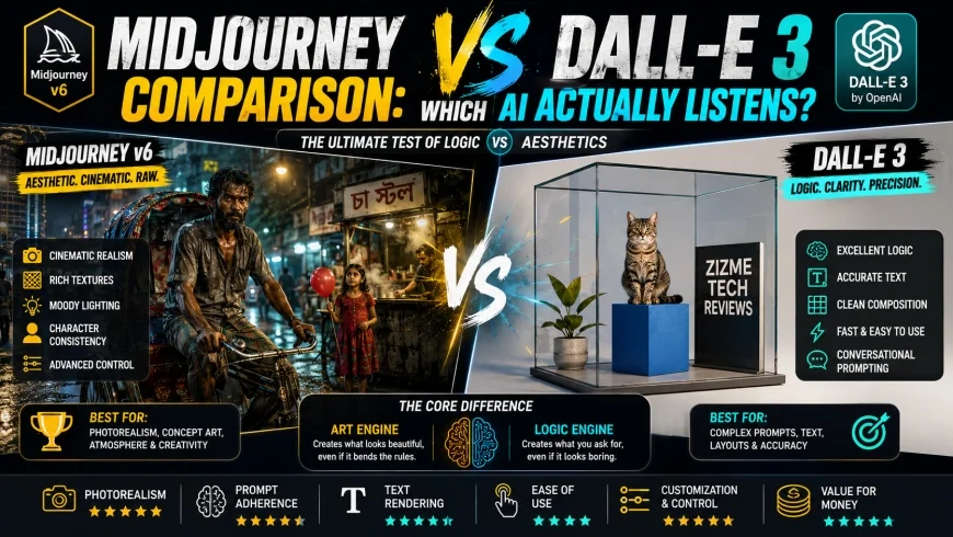 Midjourney vs DALL-E 3 Comparison: Which AI Actually Listens?