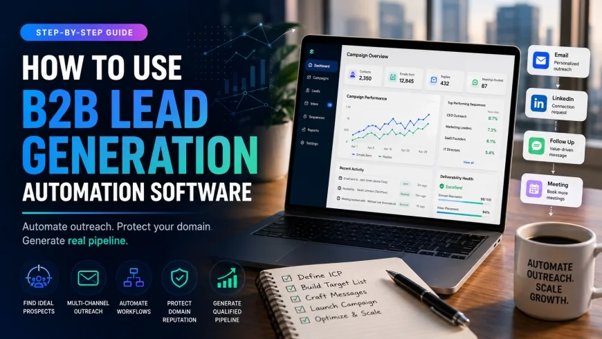 How to Use B2B Lead Generation Automation Software