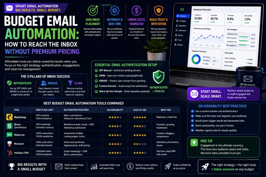 Cheap Email Automation Tools That Avoid the Spam Folder