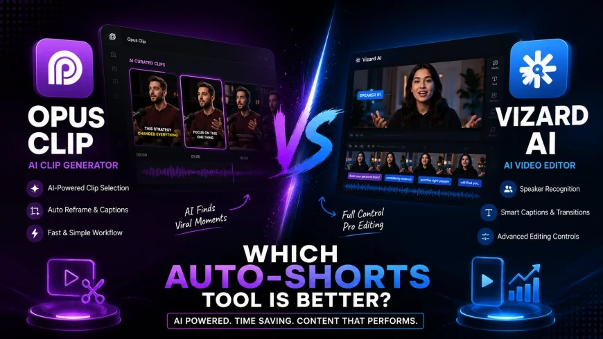Opus Clip vs Vizard AI: Which Auto-Shorts Tool Is Better?