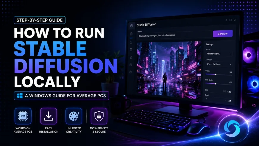 Run Stable Diffusion Locally: Windows Guide for Average PCs