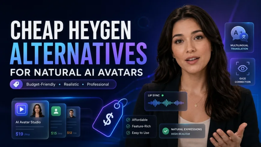 Cheap HeyGen Alternatives for Natural AI Avatars