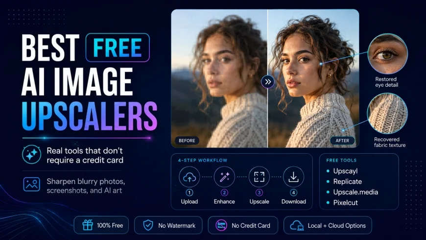 Best AI Image Upscaler Free: Fix Blurry Photos Instantly