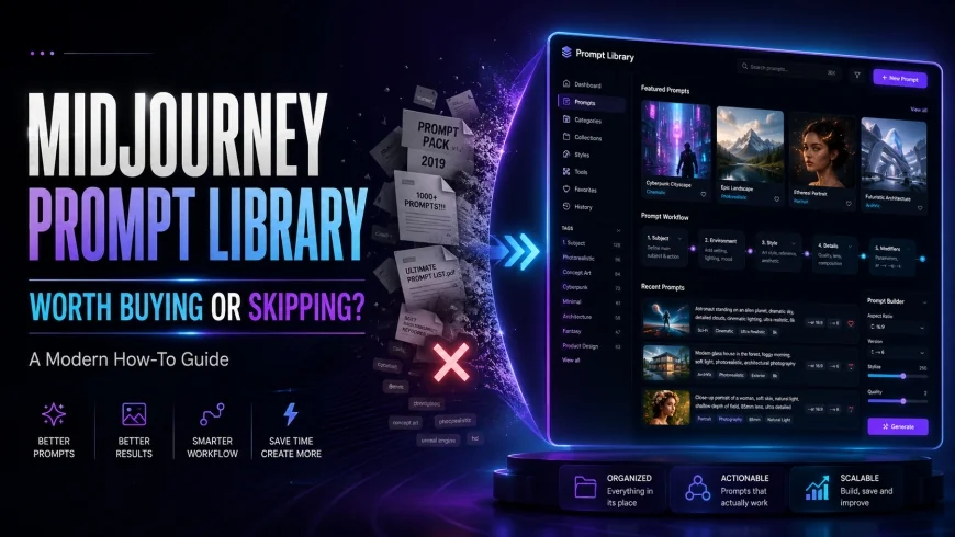 Midjourney Prompt Library: Worth Buying or Skipping? (How-To Guide)