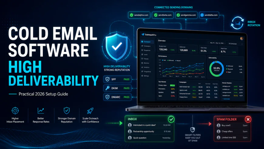Cold Email Software with High Deliverability: 2026 Step-by-Step Guide