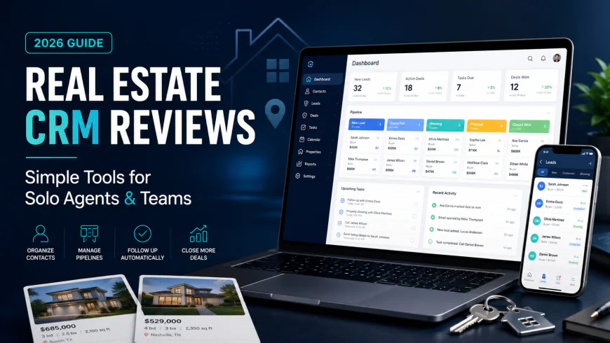 Easy Real Estate CRM Software Reviews: Best Simple Tools