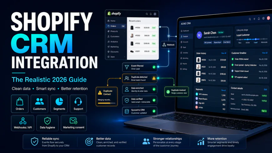 Ecommerce CRM Integration Shopify: The 2026 Connection Guide
