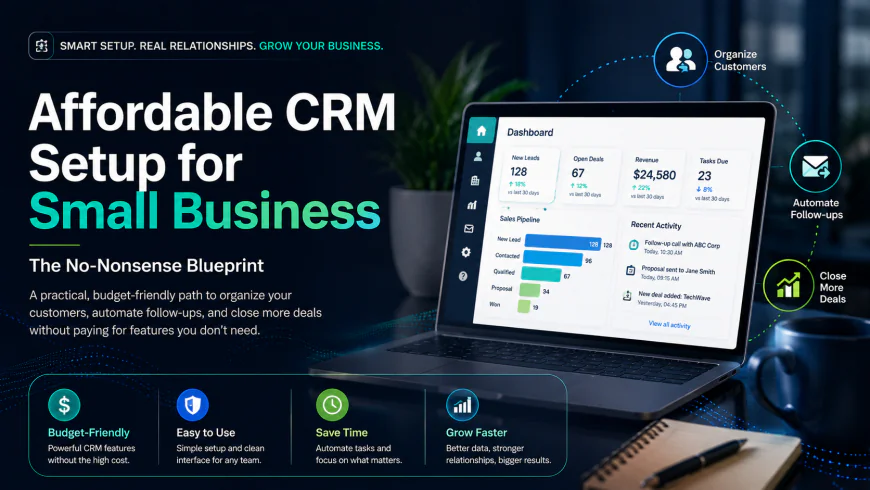 Affordable CRM Setup for Small Business: The No-Nonsense Blueprint