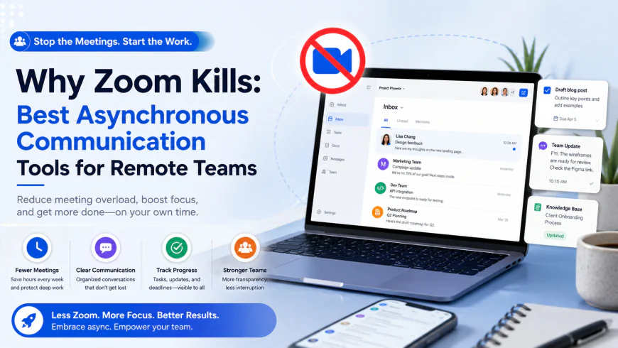 Why Zoom Kills: Best Asynchronous Communication Tools for Remote Teams