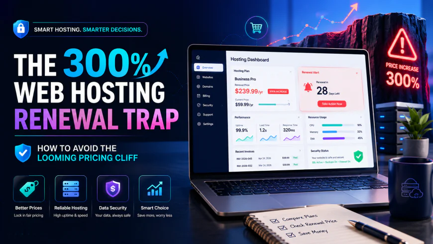 Web Hosting Hidden Renewal Fees: Avoid the 300% Renewal Price Trap