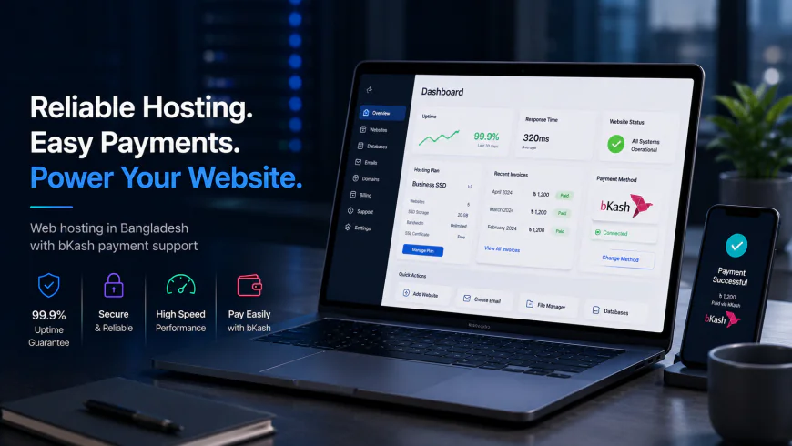 Best Web Hosting with bKash Payment: Top BD Hosts with Real 99.9% Uptime