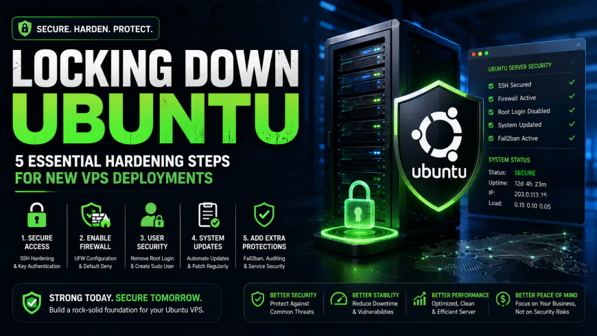 The Ultimate Basic VPS Security Checklist for Ubuntu: 5 Crucial Hardening Steps