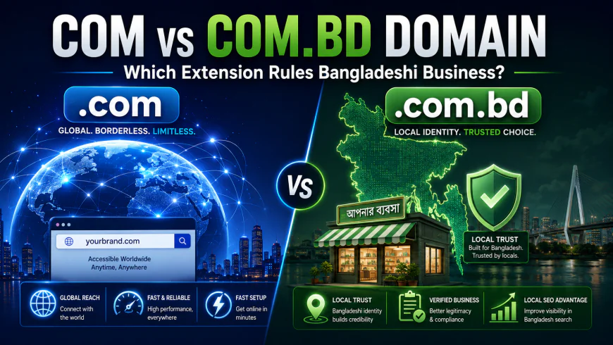 .com vs .com.bd domain: Which Extension Rules Bangladeshi Business?