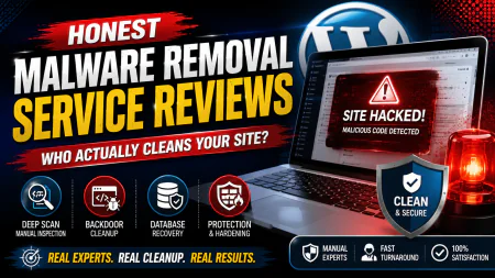 Honest Malware Removal Service Reviews: Who Actually Cleans Your Site?