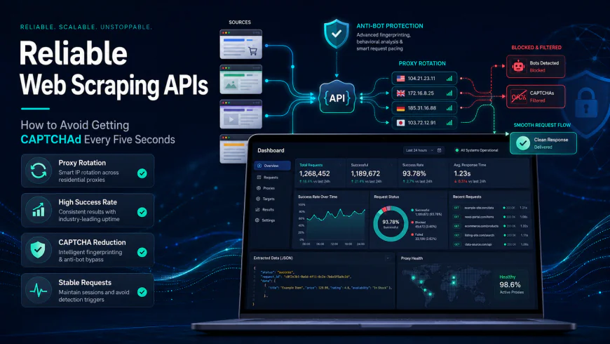 Best Web Scraping API Without Blocks: Stop Getting CAPTCHAs Every 5 Seconds